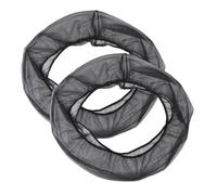 VERDANVERSE 2pcs Bird Cage Cover Mesh Netting Dust-proof Protective Parrot Cage Skirt Guard Xxl Size 40cm Height Adjustable Fit Perimeter 150-220cm