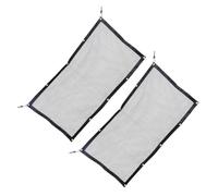 VERDANVERSE 2pcs Car Backseat Barrier and Pet Backseat Barrier Mesh Net 115x60cm Vehicle Seat Divider for Pets and Boys and Girls Safety in Cars