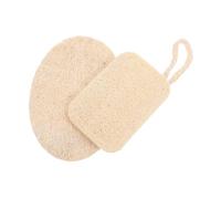 VERDANVERSE 2pcs Eco Sponges Washing up Loofah Brush Natural Dish Scrubbers Handle