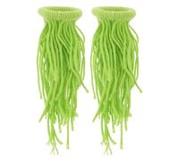VERDANVERSE 2pcs Fish Egg Collector Spawning Mops with Artificial Seaweed Cotton Yarn Sinking Aquarium Breeding Grass Shelter for Guppy and Goldfish Tank Fish Babies