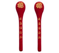 VERDANVERSE 2pcs Guasha Massage Tool and Manual Knock Hammer, Long Handheld Body Massage Stick for Meridian Therapy and Deep Tissue Relaxation, Suitable for Home and Daily Wellness Use