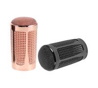 VERDANVERSE 2pcs Microphone Mesh Grille Replacement Covers I D Metal Mic Head Protector for Handheld Wired Microphones Wind Noise Reduction and Easy to with Various Models