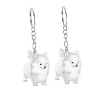VERDANVERSE 2pcs Pet Hair Keepsake Keychain Portable Cat Dog Hair Memorial Storage Box Souvenir Pendant for Emotional Connection Versatile gift for for for for for for for