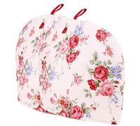 VERDANVERSE 2pcs Printed Cotton Tea Cozy for Teapot Insulated Household Tea Pot Cover with Tear Resistant Washable Sleeve for Thermal Insulation and Dust Protection Suitable for Pots