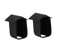 VERDANVERSE 2pcs Protective Case for Security Camera Outdoor Compatible Silicone Camera Cover for Rain Protection