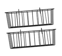 VERDANVERSE 2Pcs Rabbit Hay Feeder Racks Durable Multi Function Hanging Storage for Bunnies Guinea Pigs Pets Sturdy Construction Mess Feeding