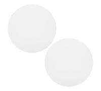 VERDANVERSE 2pcs Round Acrylic Ceiling Light Diffuser Panel 29.2cm with Frosted Finish, Childfriendly and Lightweight Replacement Lamp Shade for Dining Areas and Living Rooms