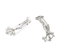 VERDANVERSE 2pcs Silver Greek Statue Brooch Set - Classical Victory Figure Lapel Pin for Women’s Suit, Cocktail Party and Formal Occasion Jewelry Accessory