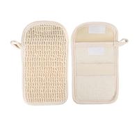 VERDANVERSE 2pcs Soap Saver Bag Natural Cotton Soap Pouch for Bath Shower Foaming Drying and Exfoliating with Drawstring for Home Use