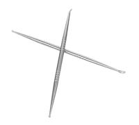 VERDANVERSE 2pcs Stainless Steel Ear Acupoint Search Pens Durable Auricular Probe Massage Tools with Spoon Head Design for Precise Ear Point Detection and Acupressure Therapy