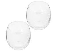 VERDANVERSE 2Pcs Transparent Glass Cups with World Map Print Elegant Beverage Drinking Glasses for Home Bars Weddings Reusable and Easy to Clean Household Drinkware