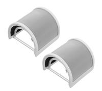 VERDANVERSE 2pcs U-shape Microphone Pop Filter with Metal Mesh and Cotton Lightweight Windscreen Shield for Vocal Recording Noise Reduction for Handheld Mic for Studio Streaming Podcasts and