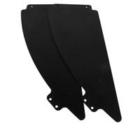 VERDANVERSE 2pcs Wheelchair Side Wind Baffle Splash Guard Abs Plastic Mud Guard for Walker and Electric Wheelchair, Wear-Resistant, Universal Fit, Streamlined Design for Outdoor and Indoor Use