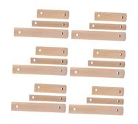 VERDANVERSE 30pcs Natural Hardwood Dowels for Bird Cage Small Animal Ladders Smooth Unfinished Wood Sticks in DIY Pet Components for Hamster Budgie Cockatiel Parrot Ladder Rungs