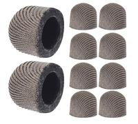 VERDANVERSE 35Pcs Capacitive Stylus Pen Replacement Tips with Conductive Silver Fiber Cloth, 7.0Mm Mesh Heads for Touchscreen Tablets, Smartphones, and Laptop Touch Pens