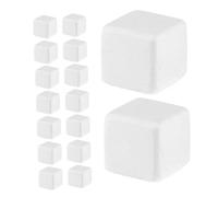 VERDANVERSE 36 Pcs Natural Aquarium Mineral Block for Reptiles Turtles Multi-functional Molar Cube with Trace Elements for Teeth Maintenance and Energy Support Suitable for Aquatic and Land