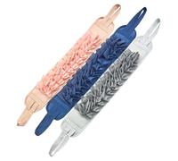 VERDANVERSE 3pcs Back Scrubber for Shower Back Washing Strap for Shower Exfoliating Bath Washcloth Skin Massage Tool Travel-friendly