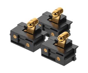 VERDANVERSE 3pcs Grooming Clipper Switch Replacement Power Control for Barber Clipper Portable Metal and Plastic Rocker Switch with Screws for Barber Shop and Home Use