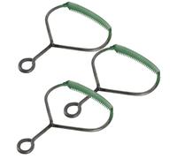 VERDANVERSE 3pcs Large Horse and Cattle Hair Comb Shedding Brush Iron Grooming Scraper for Livestock Hair Removal and Itch Relief in Equine and Farm Animal Care