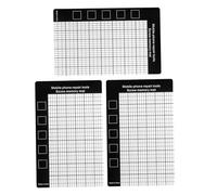 VERDANVERSE 3pcs Magnetic Screw Mat for Phone Repair Flexible Magnetic Tool Pad with Secure Hold for Small Screws Portable Electronic Repair Supply for Computer and DIY Maintenance