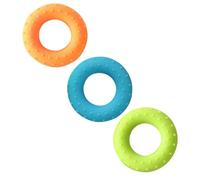 VERDANVERSE 3pcs Silicone Hand Grip Strengthener Rings Set - Recovery Hand Exerciser 30lb, 40lb, 50lb Resistance - Finger Strength Trainer for Physical Therapy, Muscle Building, and Home Gym