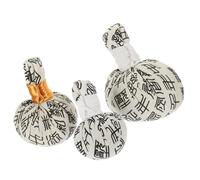 VERDANVERSE 3pcs Wormwood Herbal Health Massage Balls with Chinese Medicine Pouches for Full-Body Relaxation and Relief Portable Traditional Thai Style Therapy for Face Eyes Back Random Color