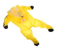 VERDANVERSE 4kg Pet Raincoat for Small Dogs Full Coverage Reflective Strip Snap Button Design for Walking in Rainy Days