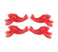 VERDANVERSE 4Pcs Ceramic Animal Chopstick Holders Cute Design Chopsticks Support Rest for Spoon Fork Tableware Prevent Rolling and Keep Dining Area Clean