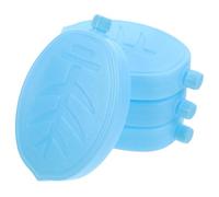 VERDANVERSE 4pcs Ice Crystal Box Reusable Cooler Ice Holders Frost Condition Cooler Freezer Blocks Pe Sky-blue