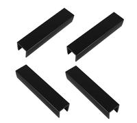 VERDANVERSE 4pcs Pet Gate Reinforcement Groove Fittings for Indoor Stairways and Doorways Convenient and Easy to Install Suitable for Gates and Practical for Optimal Safety