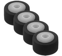 VERDANVERSE 4pcs Pinch Roller for Recorder and Dvd Drive, High Hardness Rubber and Plastic Material, Excellent Durability, Suitable for Repeater and Monoplayer Repair Maintenance