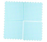 VERDANVERSE 4Pcs Rabbit Cage Mats Plastic Floor Pads with Hollow Design for Small Animals Including Guinea Pigs and Chinchillas Cuttable and Splicable DIY Cage Mats for Clean and Comfortable