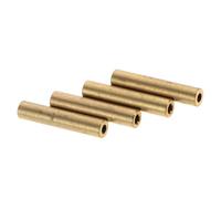 VERDANVERSE 4pcs Refrigerator Door Spring Repair Connectors Copper Pipe Fittings for Cooling Appliance Maintenance