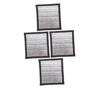 VERDANVERSE 4pcs Reptile Heat Mats Warm Reflective Films Insulation Mat for Terrarium Heater Pad Heat Lamp