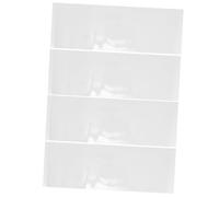 VERDANVERSE 4pcs Self-adhesive Pvc Cat Scratch Protectors for Furniture Sofa and Wall Corners Non-stick Cuttable Cat Scratch Resistant Tape 15x43cm Sheets for Indoor Deterrent