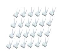 VERDANVERSE 50pcs Bird Cage Feeding Holder Parrot Fruit and Vegetable Forks Durable Skewers for Small Birds Easy Installation for Nutrition and Foraging
