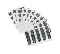 VERDANVERSE 50Pcs Glow Dark Bandages for Luminous Adhesive Flexible Wound Wraps with Star Patterns Nighttime Comfort for Scrapes Cuts Minor Injuries Care