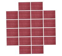VERDANVERSE 50sheets Disposable Hand Towels for Guests Soft and Absorbent Paper Napkins for Weddings Parties Kitchen and Bathroom Wine Red