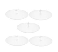 VERDANVERSE 5pcs Bird Litter Tray Replacement Reusable Poop Holder for Birdcage Transparent Design for Easy Installation for Parakeets and Budgies Bottom Tray