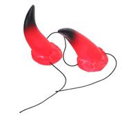 VERDANVERSE 5pcs Halloween Devil Horns Headband Lightweight Cosplay Horn Hair Hoop Comfortable Party Accessory for Adults and Gothic Demon Costume