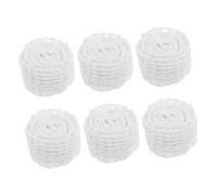VERDANVERSE 6 Rolls Cotton Elastic Ham Meat Netting Rope for Sausage Making and Roasting Food Safe Butchers Twine with Strong Stability for Hanging and Storage Suitable for Home and