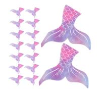 VERDANVERSE 60pcs Mermaid Tail Paper Napkins Ocean Theme Birthday Party Tissue for Beach Picnic Outdoor Events with Absorbent Design