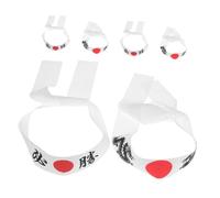VERDANVERSE 6pcs Adjustable Japanese Samurai Headbands Comfortable Karate and Chef Bandanas for Martial Arts Training Cooking and Costume Parties