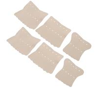 VERDANVERSE 6pcs Billiard Table Corner Caps Replacement Pockets Made of Artificial Leather with Snug Fit and Elegant Style, Simplifying Routine Maintenance for Pool Table Accessories in Family