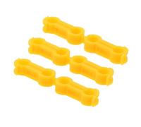 VERDANVERSE 6pcs Bird Leg Alignment Brace for Parrots and Small Birds, Plastic Toe Alignment Corrector Splay Leg Correction, Minimises Pressure on Feet, for Home Pet Care and Professional