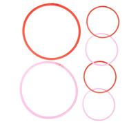 VERDANVERSE 6pcs Floating Plant Rings for Aquarium Durable Plastic Fish Feeding Rings for Isolating Floating Duckweed Stable Fish Tank Plant Holders for Easy Feeding and Natural Integration