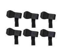 VERDANVERSE 6pcs Microphone Clips Plastic Mic Stand Holders for Ktv Stage Performance Concerts Easy Installation Mic Clamp