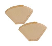 VERDANVERSE 80Pcs Disposable Thickened Coffee Filter Papers for Cups Portable Household Sector Filter Safe for Quick Brewing and Residue Coffee