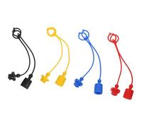 VERDANVERSE 8pcs Dust Caps for Hydraulic Quick Connect Caps and Coupler Covers and Quick Joints in Industrial Fields Practical and Sturdy