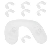 VERDANVERSE 8pcs Glasses Nose Pads Comfortable Skid Silicone Cushions for Better Fit and Height for Sunglasses and Optical Frames